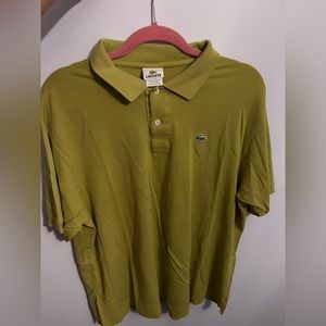 Light Green Men’s Size 7 Lacoste shirt
